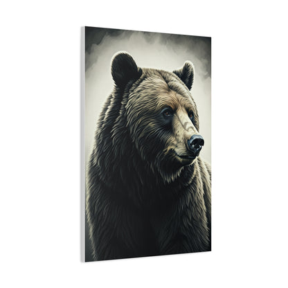 Majestic Brown Bear Portrait Wall Art & Canvas Prints