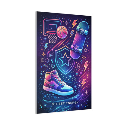 Street Energy Urban Culture Wall Art & Canvas Print