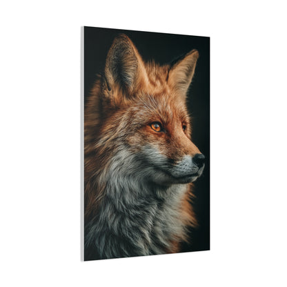 Majestic Red Fox Portrait Wall Art & Canvas Print