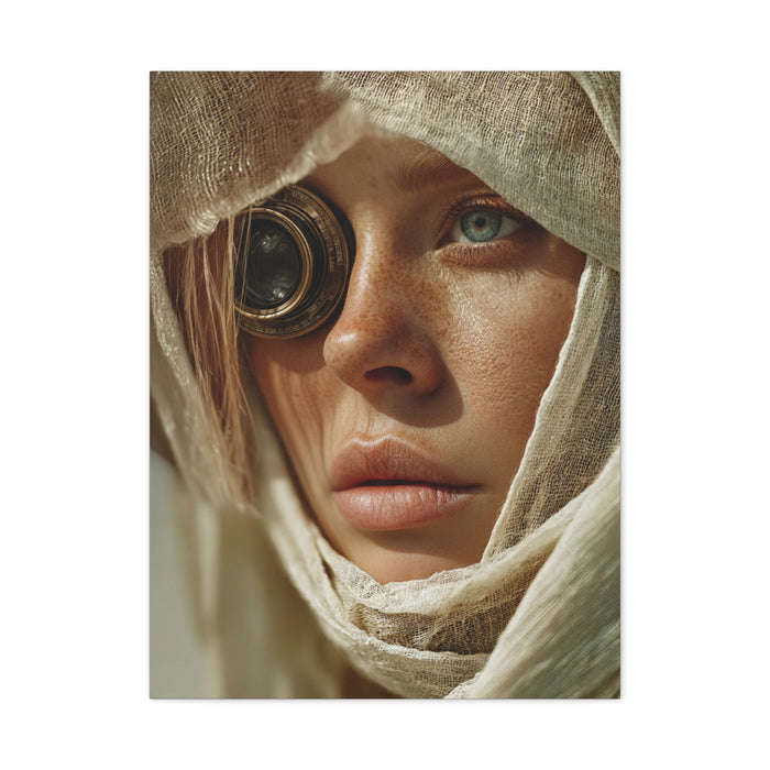 Veiled Lens Surreal Portrait Wall Art & Canvas Print