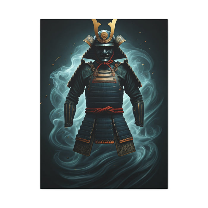 Spirit-Bound Samurai Armor Wall Art & Canvas Prints