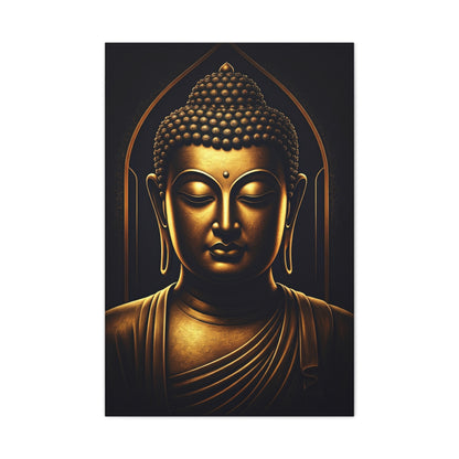 Sacred Circle Buddha Portrait Wall Art & Canvas Prints