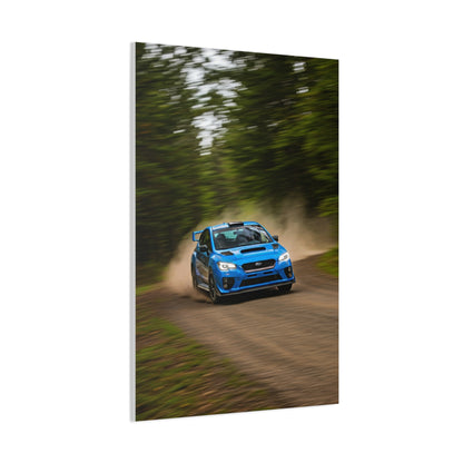 Subaru WRX STI Forest Rally Road Wall Art & Canvas Prints