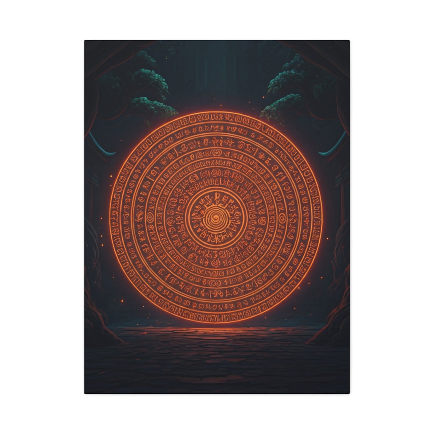 Arcane Sigil Portal Wall Art & Canvas Prints