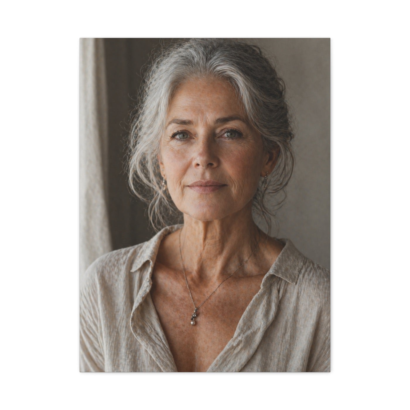 Mature Natural Light Portrait Wall Art & Canvas Print