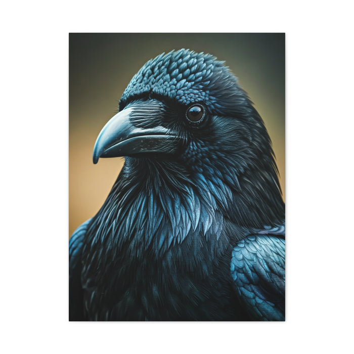 Midnight Raven Portrait Wall Art & Canvas Prints