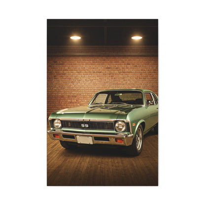 Chevrolet Nova SS Warehouse Muscle Wall Art & Canvas Prints