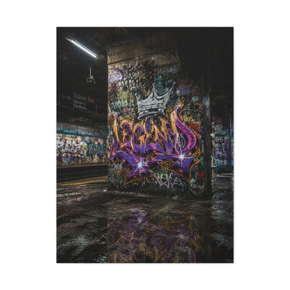 Underground Legends Graffiti Subway Street Wall Art & Canvas Print