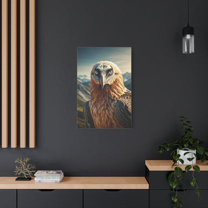 Majestic Mountain Falcon Portrait Wall Art & Canvas Prints