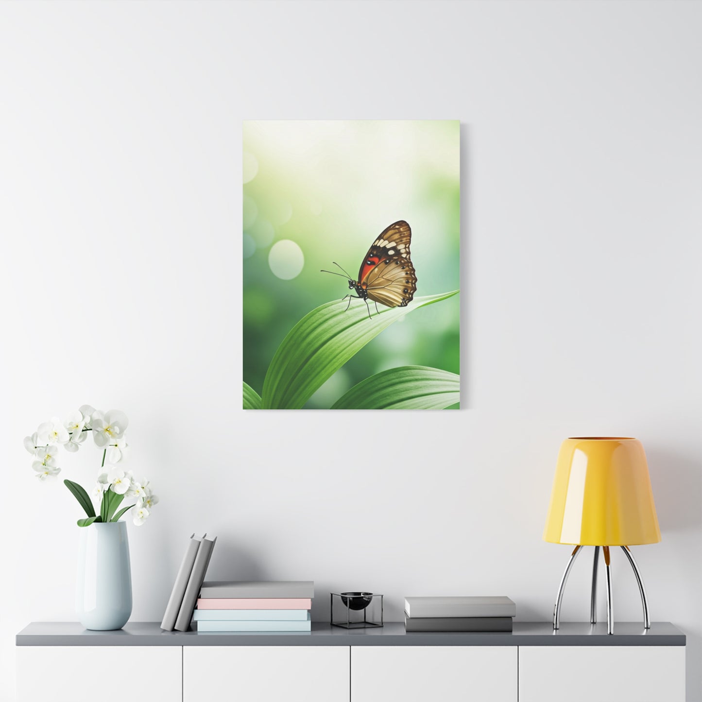 Leaf Rest Butterfly Wall Art & Canvas Prints