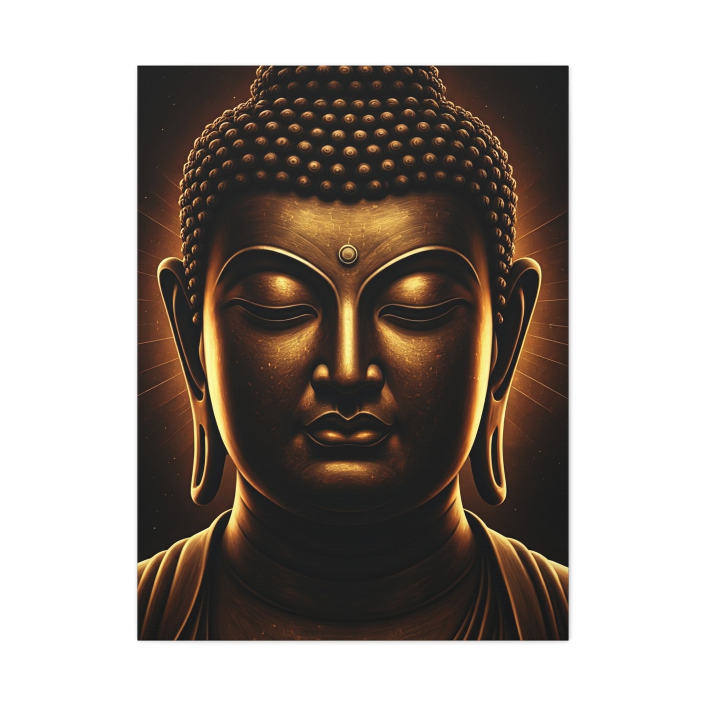 Lotus Harmony Buddha Wall Art & Canvas Prints