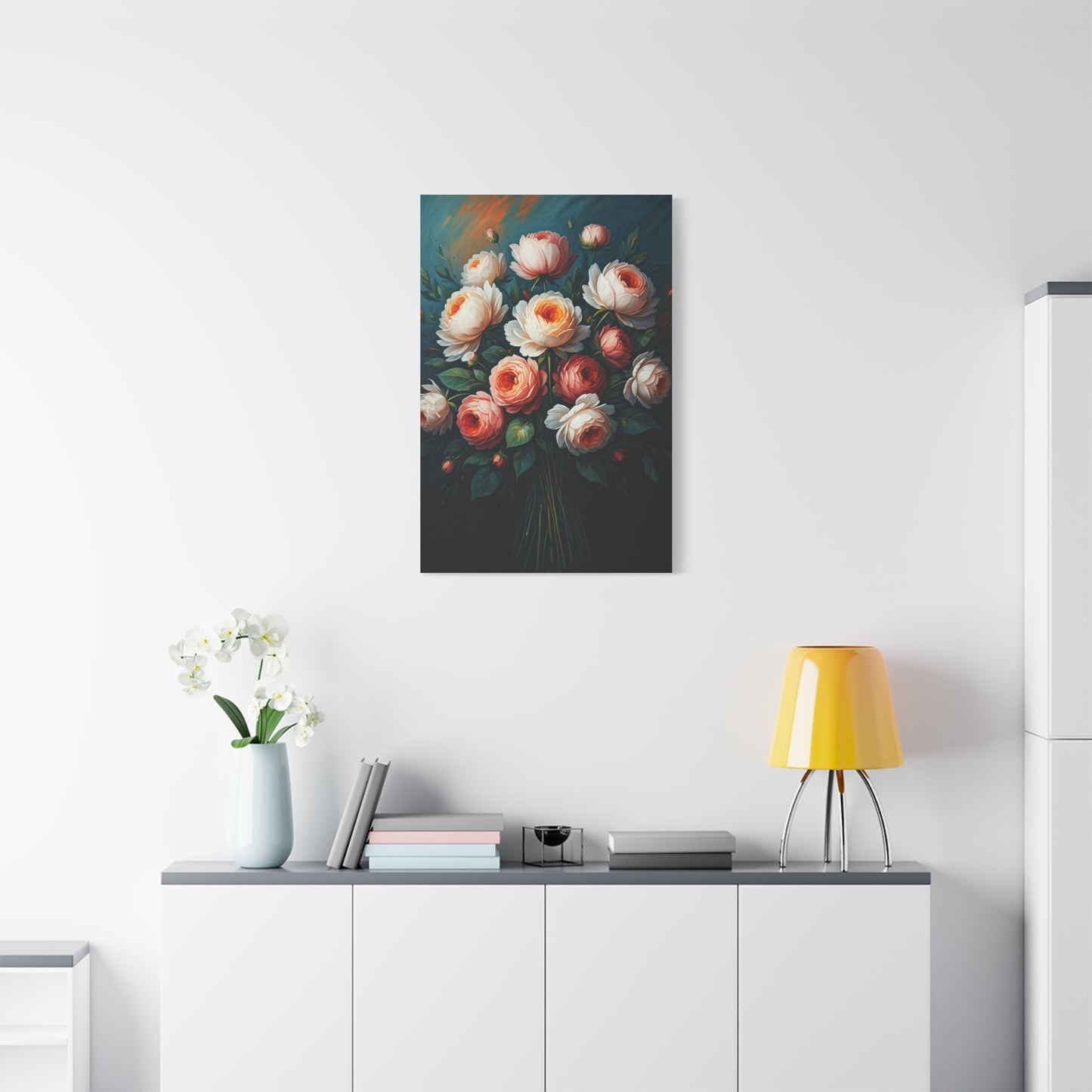 Blush Peony Elegance Wall Art & Canvas Print