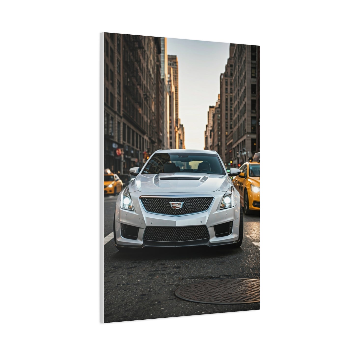 Cadillac CTS-V City Dominance Wall Art & Canvas Prints