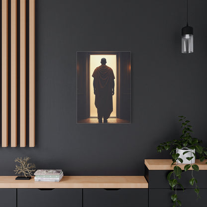 Threshold of Light Minimalist Figure Wall Art & Canvas Prints