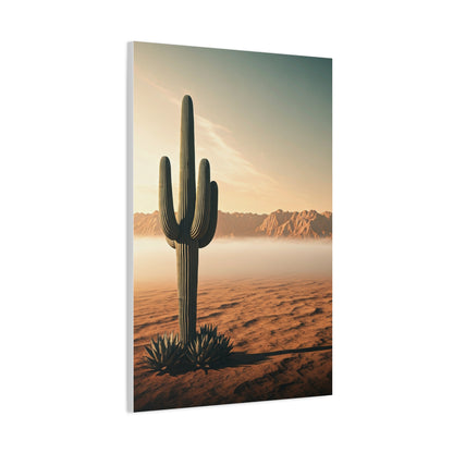 Sunrise Saguaro Desert Horizon Wall Art & Canvas Prints