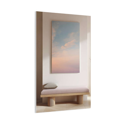 Soft Horizon Spa Waiting Room Wall Art & Canvas Print