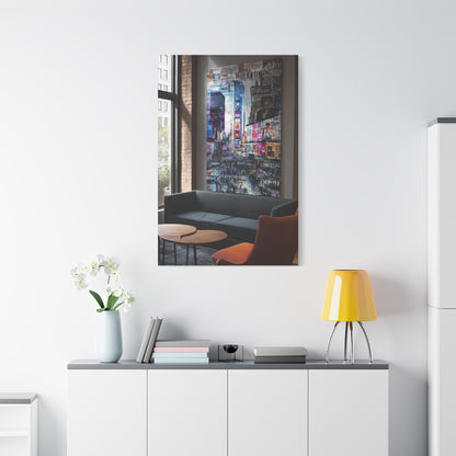 City And Culture Collage Artwork Wall Art & Canvas Print