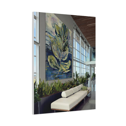Botanical Biophilic Corporate Reception Wall Art & Canvas Print