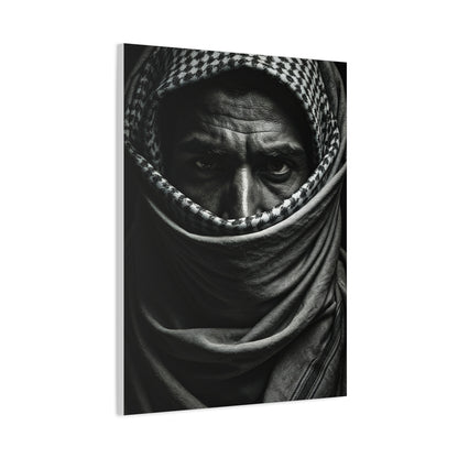 Eyes of Endurance Black & White Portrait Wall Art & Canvas Prints