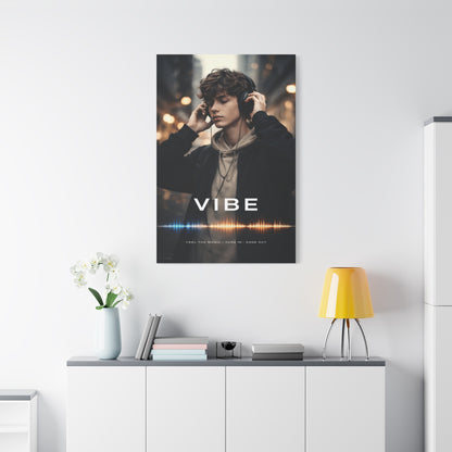 Vibe Music Poster Wall Art & Canvas Print