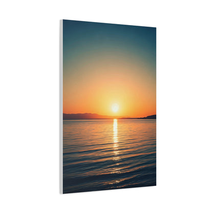 Radiant Ocean Sunrise Reflection Wall Art & Canvas Prints