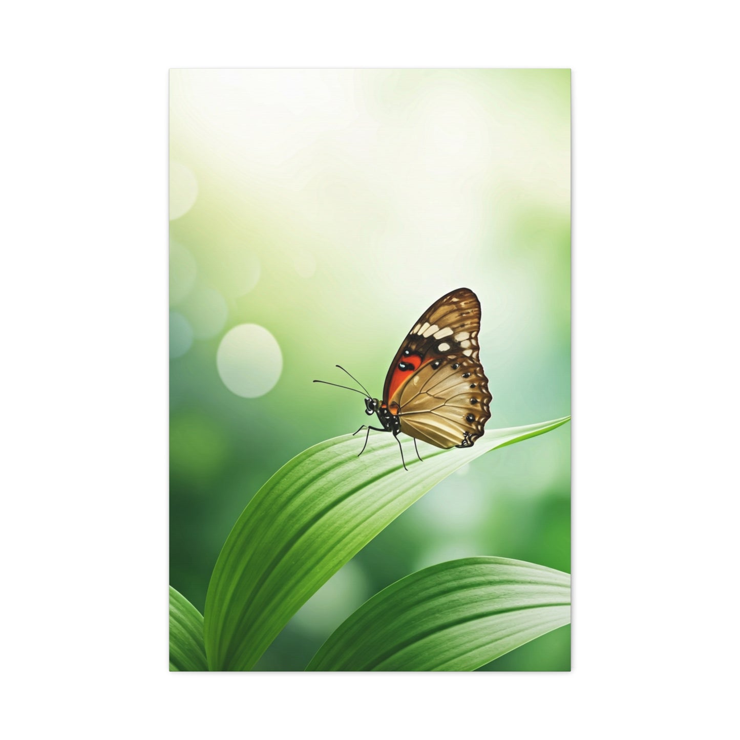 Leaf Rest Butterfly Wall Art & Canvas Prints