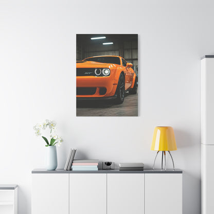 Dodge Challenger SRT Demon Underground Torque Scene Wall Art & Canvas Prints