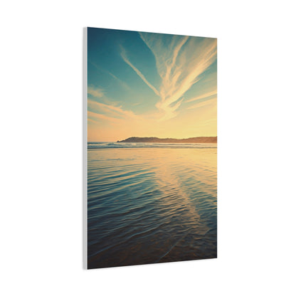 Sunset Reflection Coastal Waters Wall Art & Canvas Prints