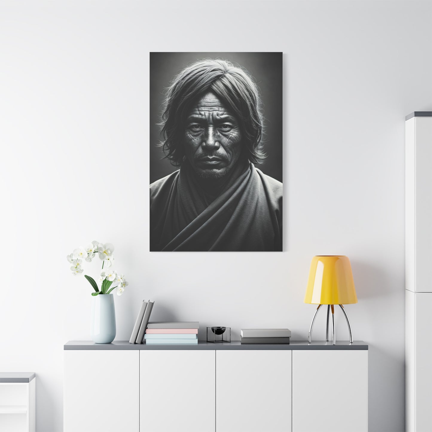 Strength of Heritage Black & White Portrait Wall Art & Canvas Prints