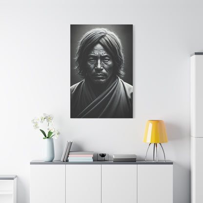 Strength of Heritage Black & White Portrait Wall Art & Canvas Prints