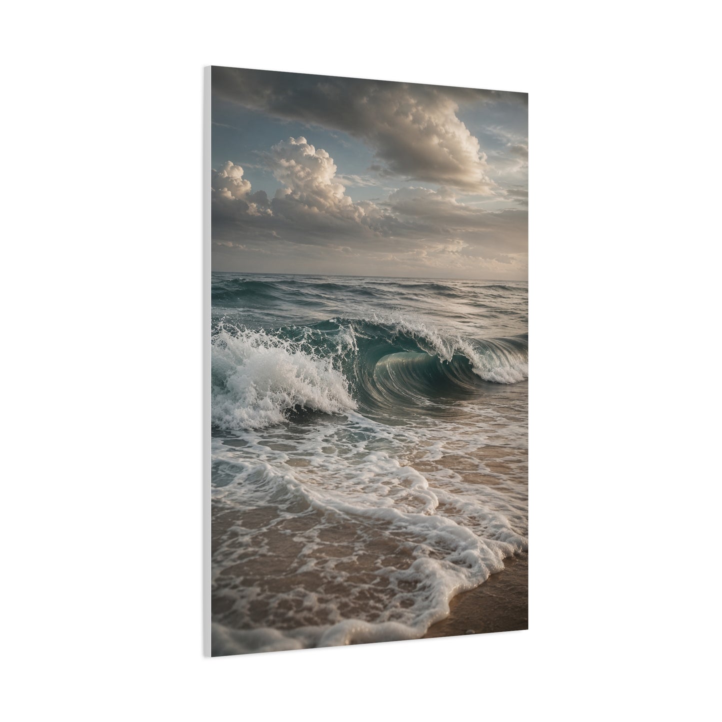 Rolling Shoreline Ocean Curl Wall Art & Canvas Print