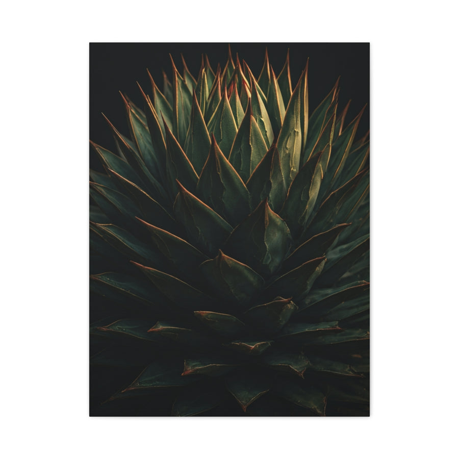 Emerald Agave Close-Up Wall Art & Canvas Prints