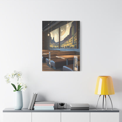 Desert Western Landscape Restaurant Wall Art & Canvas Print