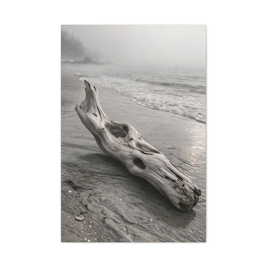 Driftwood Coastal Minimal Wall Art & Canvas Print