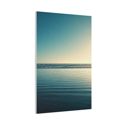 Calm Horizon Sea Gradient Wall Art & Canvas Prints