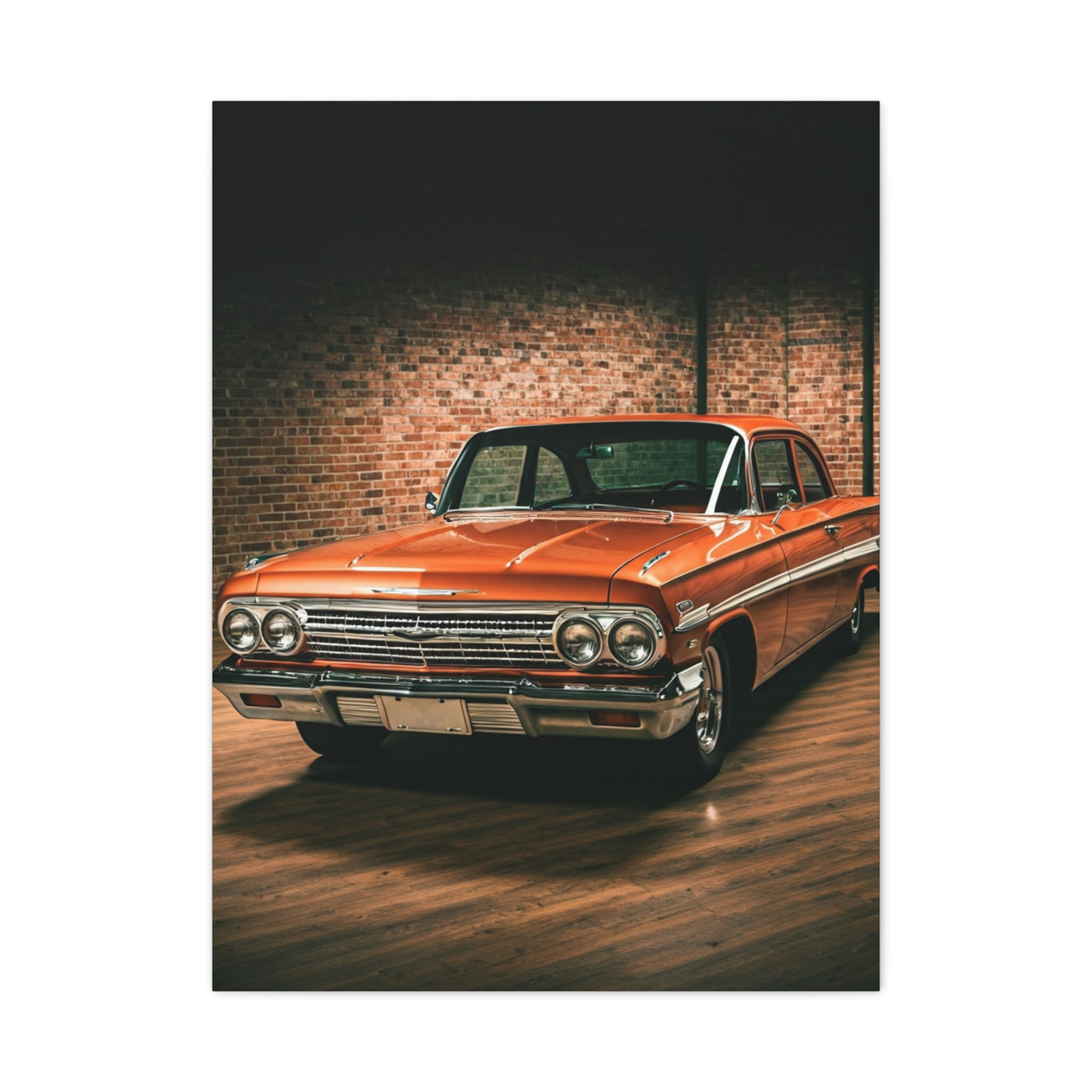 Chevrolet Impala Full Size Classic Garage Wall Art & Canvas Prints