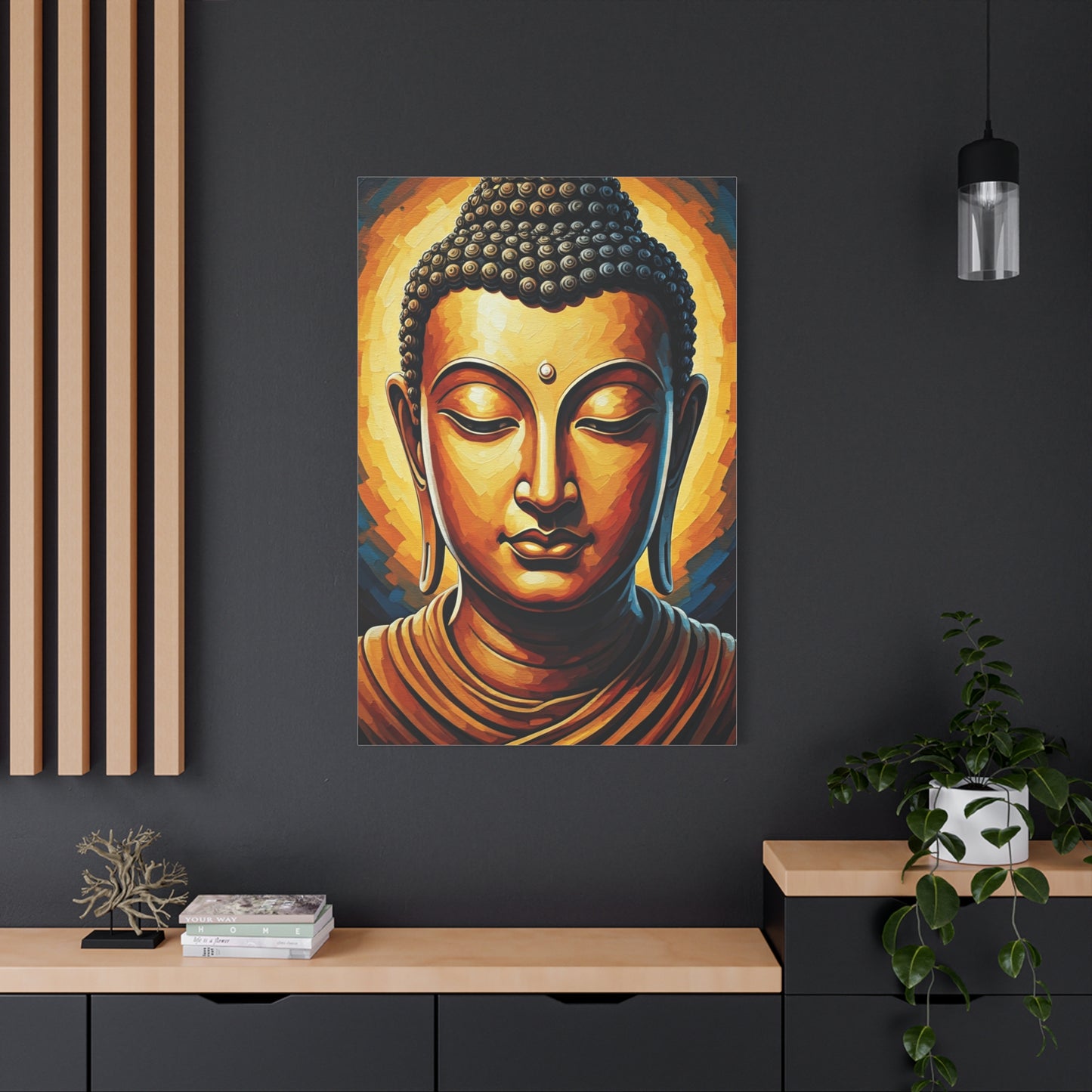 Sacred Halo Buddha Wall Art & Canvas Prints