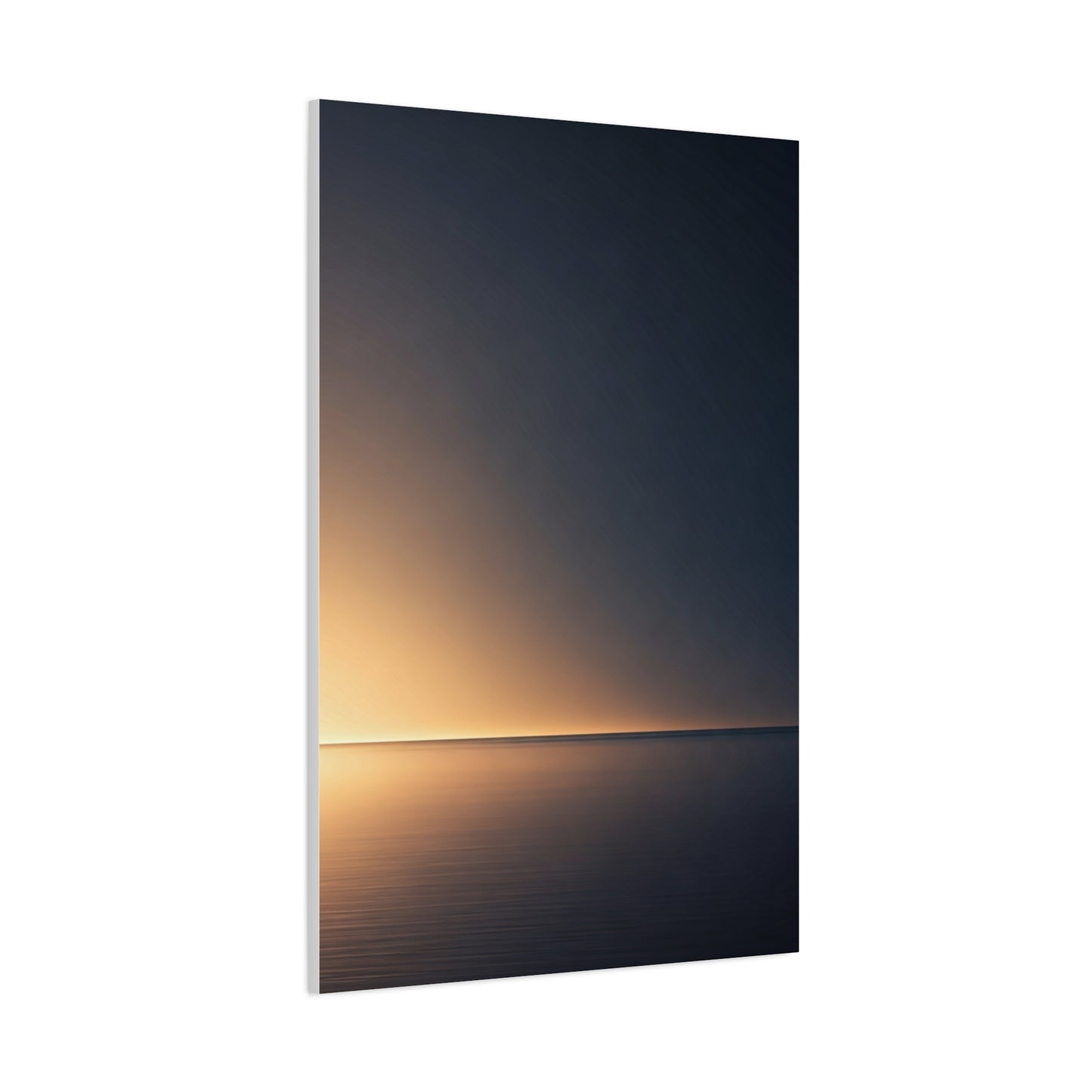 Golden Horizon Gradient Wall Art & Canvas Prints