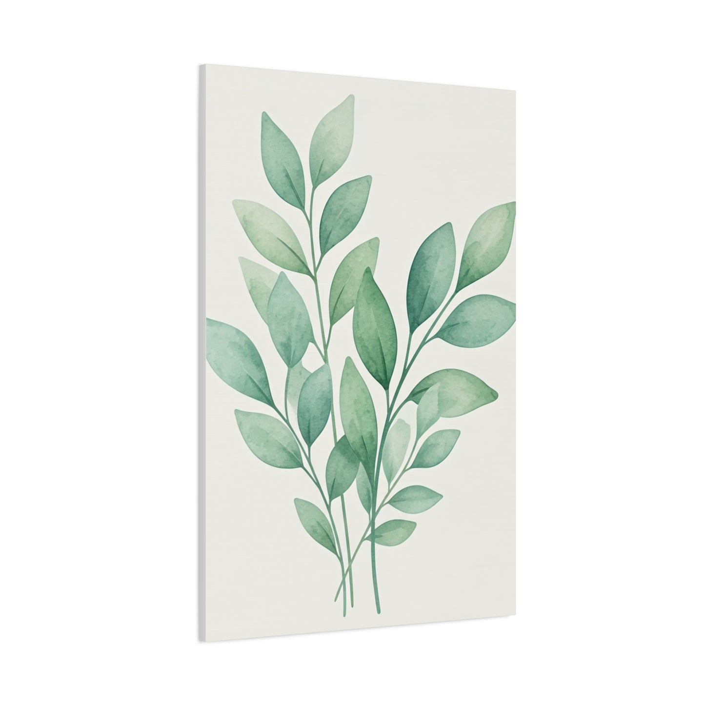 Watercolor Leaf Harmony Wall Art & Canvas Prints