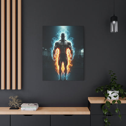 Unleashed Power Physique Wall Art & Canvas Prints