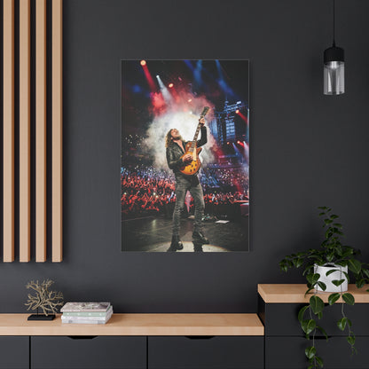 Live Concert Guitar Performance Wall Art & Canvas Print