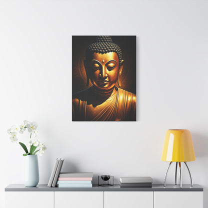 Candlelit Buddha Tranquility Wall Art & Canvas Prints