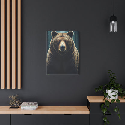 Mystic Ember-Eyed Grizzly Bear Wall Art & Canvas Prints