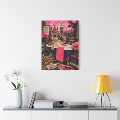 Pop Surreal NYC Luxury Scene Wall Art & Canvas Print