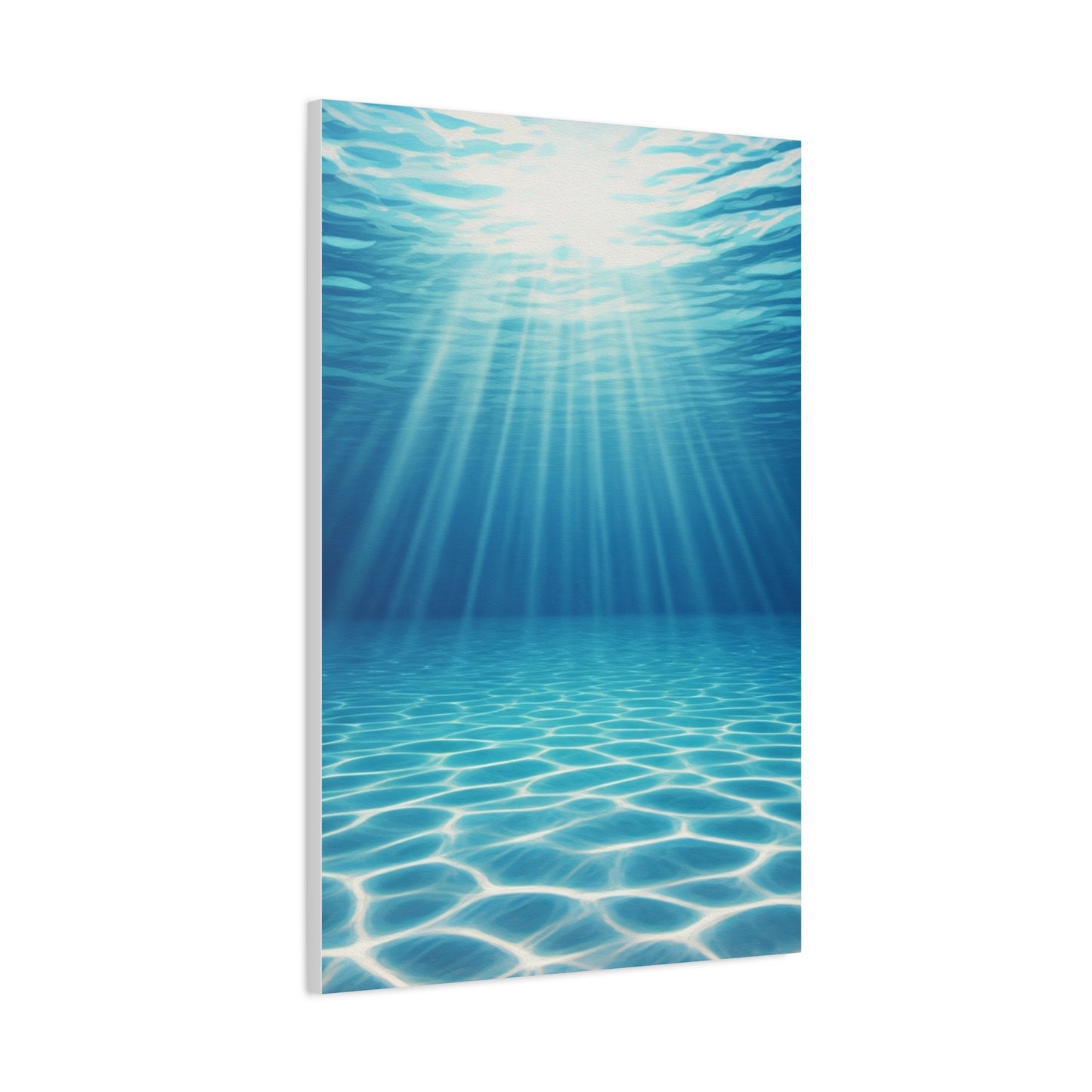 Sunlit Underwater Glow Wall Art & Canvas Prints  Product Description