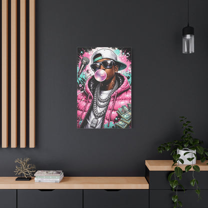 Hip Hop Pop Portrait Wall Art & Canvas Print