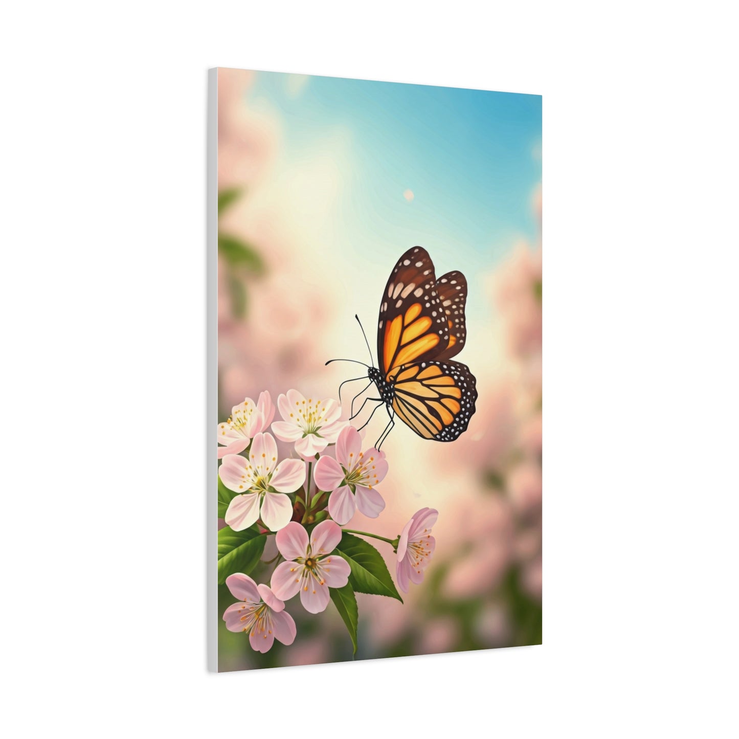 Spring Blossom Butterfly Wall Art & Canvas Prints