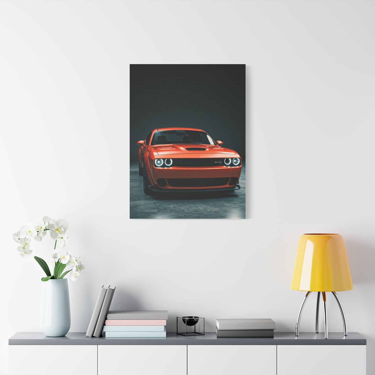 Dodge Challenger Hellcat Performance Wall Art & Canvas Prints