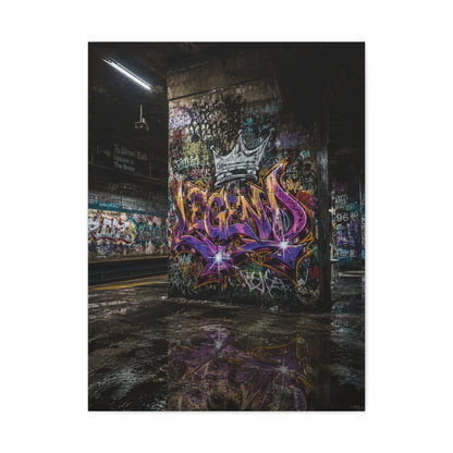 Underground Legends Graffiti Subway Street Wall Art & Canvas Print