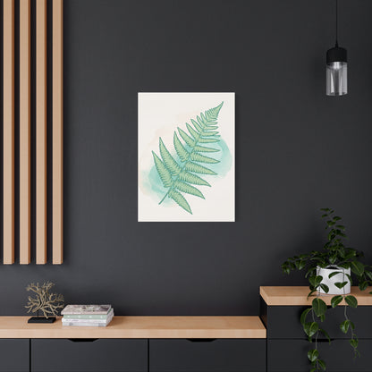 Soft Fern Botanical Study Wall Art & Canvas Prints
